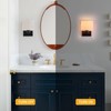 Modern Black Wall Sconces, Hardwired Sconce Wall Lighting Industrial Wall
