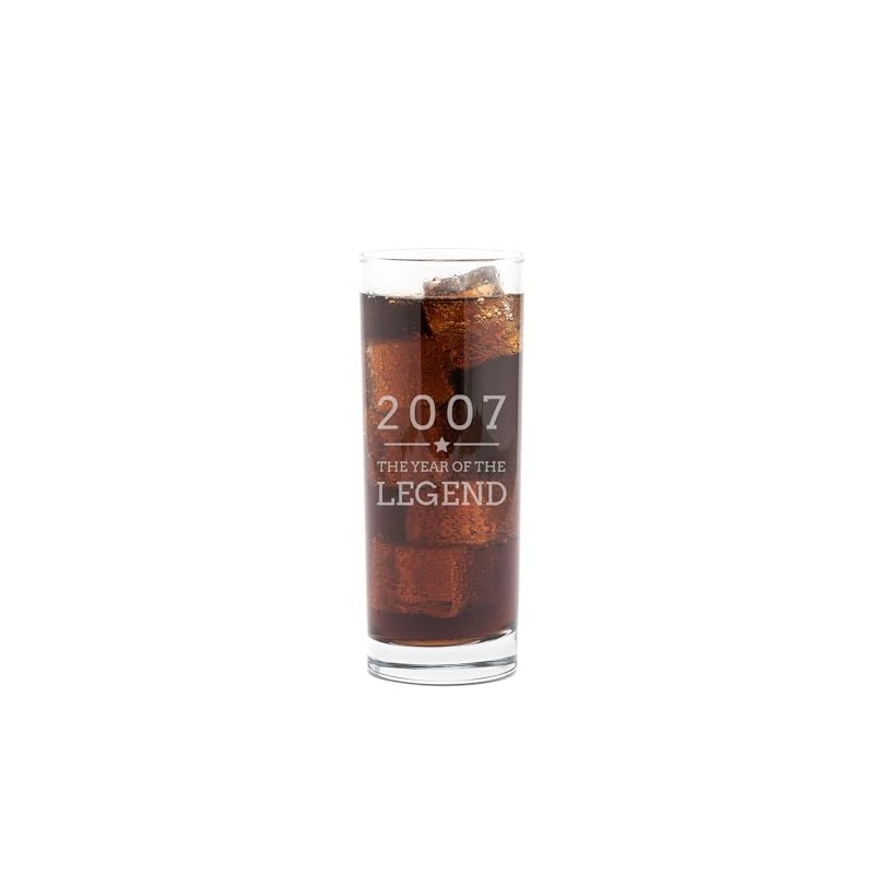Engraved Coaster - "2007 Year of the Legend" Design -