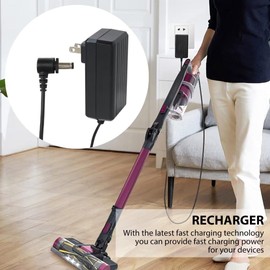 2024 Upgraded XBAT200, XBA-T200 Power Adapter Charger Cable Compatible for Shark ION F30 MultiFLEX Cordless Stick Vacuum (IF200, IF-200) by BGEHHCY