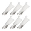 20pcs Nose Hair Cutter Replacement Head with Cleaning Brush Steel