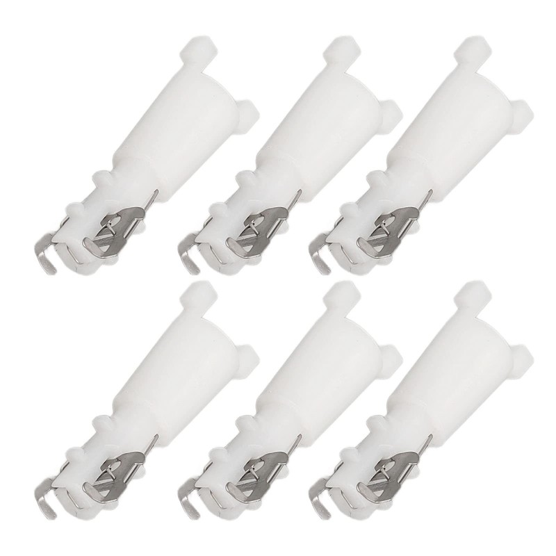 20pcs Nose Hair Cutter Replacement Head with Cleaning Brush Steel
