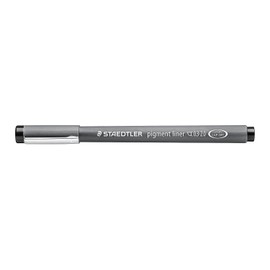 Staedtler 308 C2-9 - Lápiz de punta fina para dibujar, dibujar, escribir en diario, 2 mm, color negro