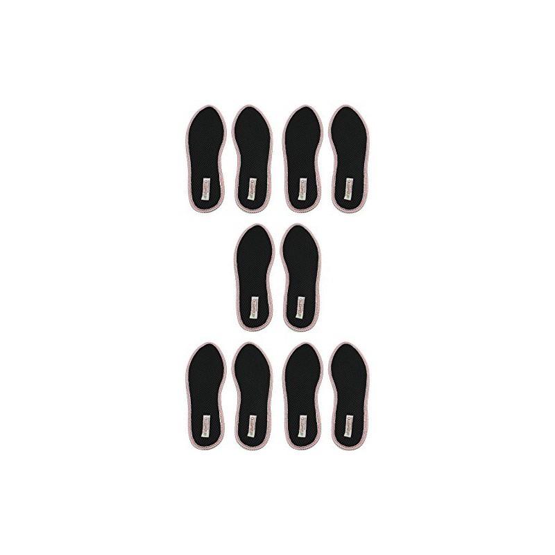Nawemo Cinnamon Soles 3D (Pack of 5), Black, 43