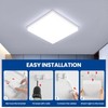 EASY EAGLE LED Flat Ceiling Light, 6500 K, 24 W,