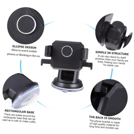 LALAFINA 1pc Durable Car Phone Mount Dashboard Holder for Easy One Hand Operation Viewing Auto Cellphone Stand for All Smartphones