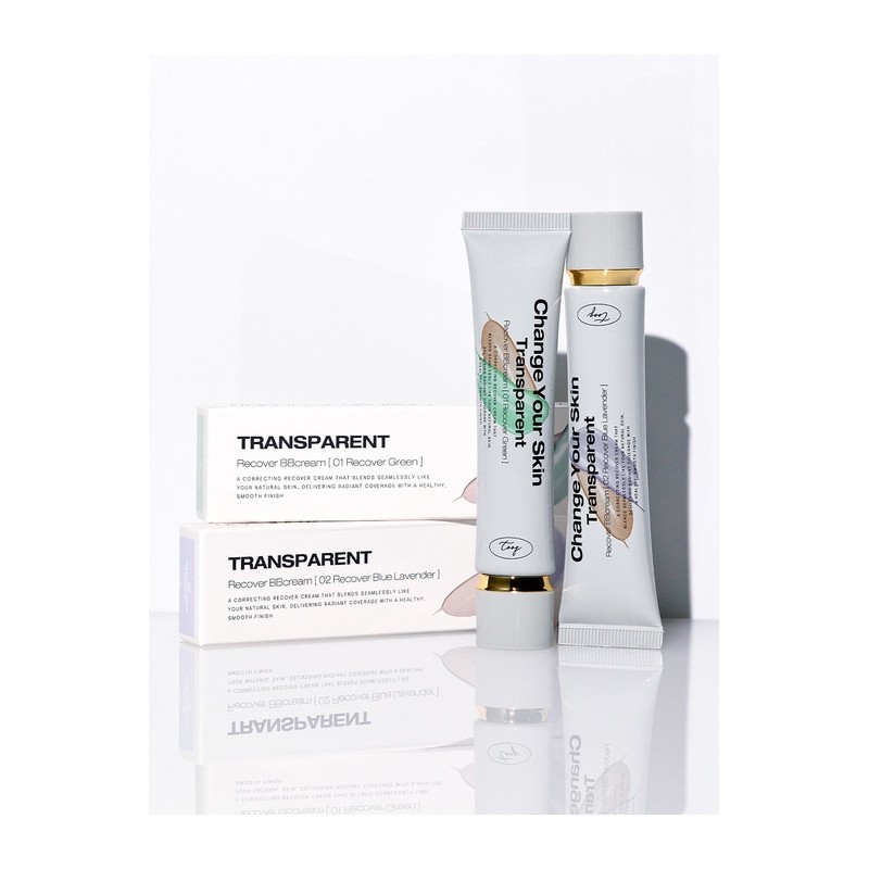 Transparent Recovery BB Cream 40ml / 트렌스페어런트 리커버 비비크림 40ml