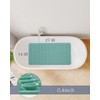 PADOOR Bathtub-Mat Non Slip with Suction Cups and Drain Holes,