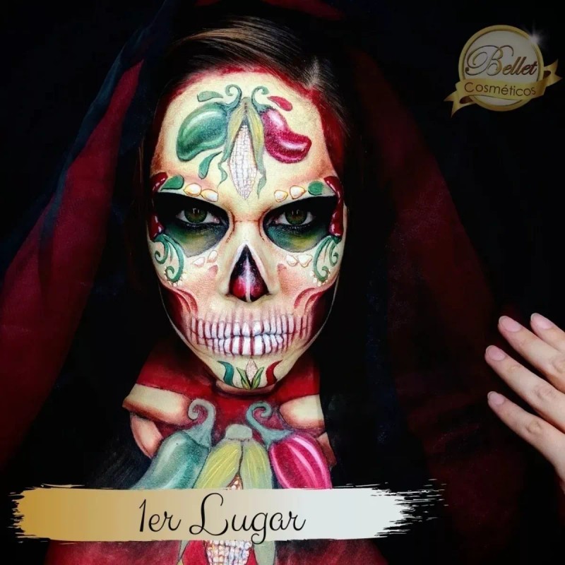 Bellet Estuche Pinta Caritas Profesional Indeleble Bellet 8 Tonos