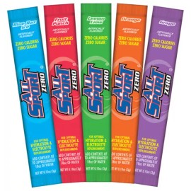 ALL SPORT NEW ALL SPORT 20oz POWDER ZERO STICKS, BOX OF 50 - BLUE RAZ