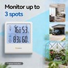 Indoor Outdoor Thermometer Hygrometer, Wireless Digital Temperature & Humidity Monitor