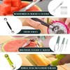 Krbnk 21-Piece Watermelon Cutter Set - Watermelon Slicer, Fork Cutter