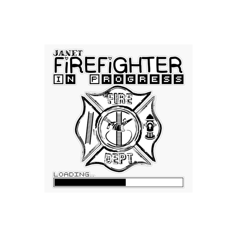 Janet | Firefighter in Progress | Future Firefighter | Black