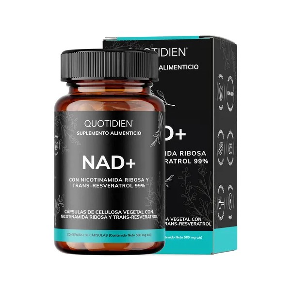 Nad+ | Nr Nicotinamida Ribosa Con Trans - Resveratrol 99%,