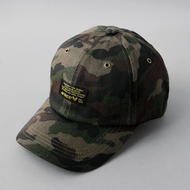Avirex Men’s Military Tag Baseball Cap, Hat, Cotton Cap, Polo Cap, Low Cap, 6-Panel Cap, camouflage