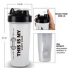 Shaker Bottle for Protein Mixes 20 OZ BPA-Free Leak Proof