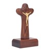 Wood Baptism Crosses Natural Texture Magnetic Standing Exquisite Polishing Carved