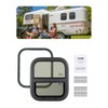 VEVOR Vertical RV Window, 14" W x 16" H Tinted