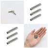 ECSiNG 200PCS 1.6x8mm Car Folding Remote Control Key Fixing Pins