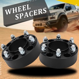 BRTEC 6x5.5 Hubcentric Wheel Adapter 2" Thick 14x1.5 Studs 95.1mm Bore 6x139.7mm Wheel Spacers for Lexus LX600 2022-2023, for Toyota Land Cruiser 2021 /Tundra 22-24 2PCS