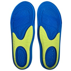 Plantilla híbrida de gel delgado + espuma viscoelástica para mayor comodidad, amortiguación y alivio del dolor. JellyFoam por KidSole (20 cm) tamaño infantil 11-1.5)