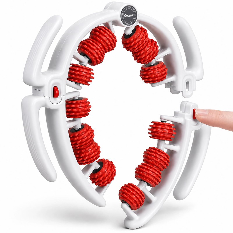 ONUEMP Leg Massager Roller Lymphatic Drainage Cellulite Fascia Massage