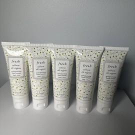 Fresh Lot Of 5, Fresh Citron De Vigne Moisturizing Hand Cream 1oz Each