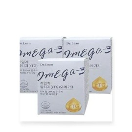 Dr.Lin Supercritical Altige Omega3 rTG Omega3 30 Capsules 3 Boxes (SH) Basic / 닥터린 초임계 알티지오메가3 rTG 오메가3 30캡슐 3박스(SH) 기본