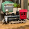 Tin Car SL 43121 Tin Toy Train Locomotive Train Antique