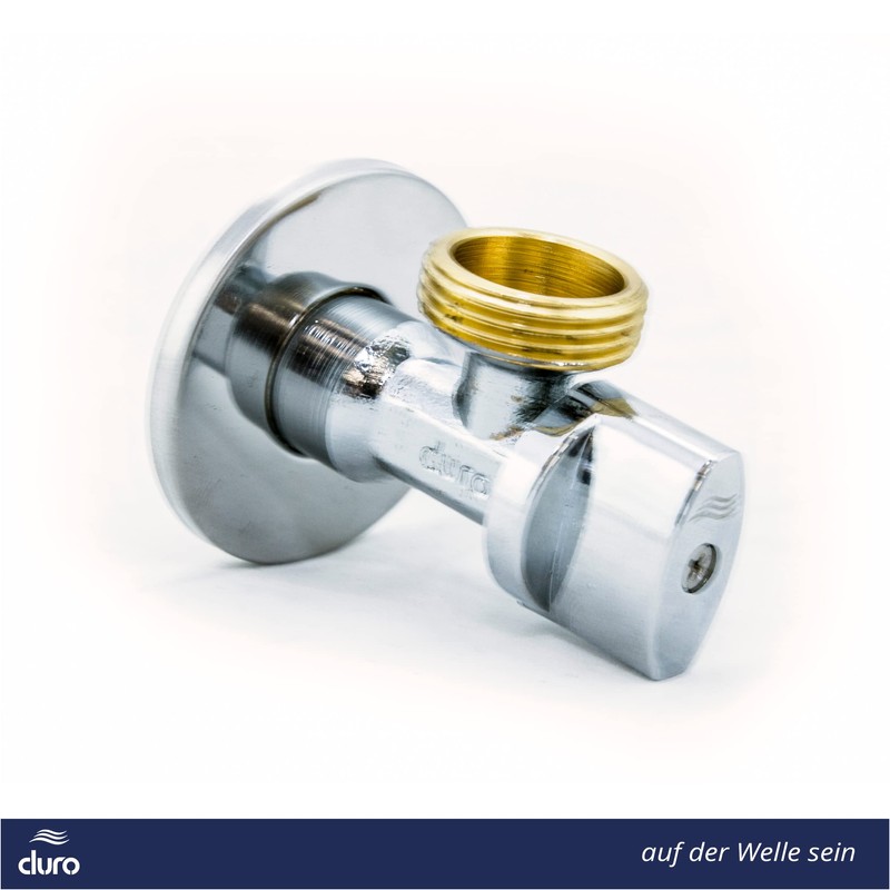 Duro Smart Angle Valve, 1/2 to 3/8 Inch Angle Regulating