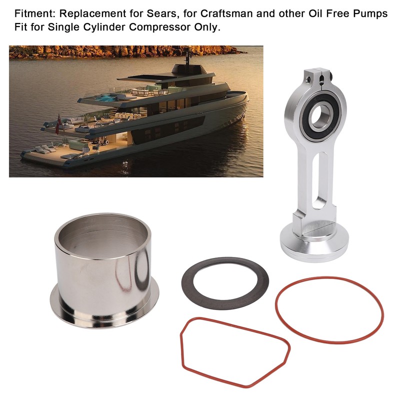 Compressor Piston Connecting Rod Kit KK‑4835 Compressor Connecting Rod Replacement