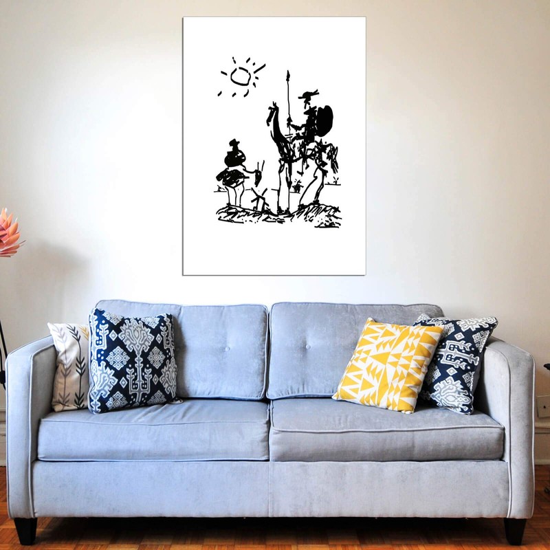 Spiffing Prints Pablo Picasso - Don Quixote - Small -