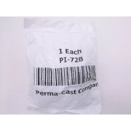 Perma Cast 2 Pack Perma-Cast Bolt Vinyl Rope Eye Chrome-Plated Bronze 1-1/2" PI-72B