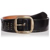 Diesel BRAVE CINTURA BELT Men's Genuine Leather Belt, black