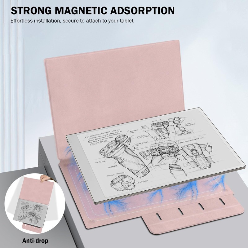 MoKo Case for Remarkable Paper Pro 2024 11.8", Lightweight Ultra-Thin