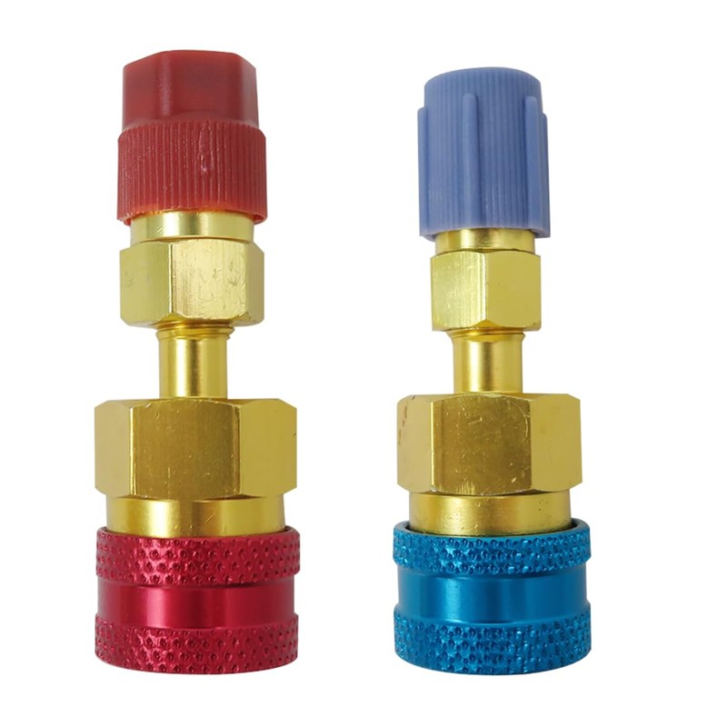 BUTITNOW R1234yf Quick Couplers Kit, R1234YF to R134A Quick Coupler