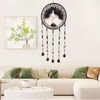 RAGKUU Black Large Tree of Life Dream Catcher with Stone