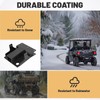 KUAFU 2" Trailer Hitch Receiver Compatible with Kawasaki Mule 600