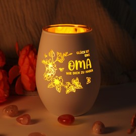 Mother's Day Gifts for Grandma: Lanterns, Gift for Grandma, Birthday Gift for Grandmas from Granddaughter Grandson, Christmas Gift, Mother's Day