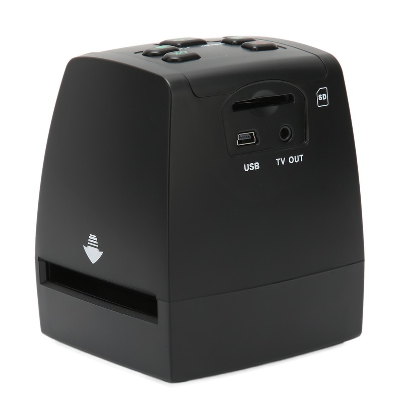Film Scanner Digital 2.4inches Color LCD Screen Portable Picture Scanner
