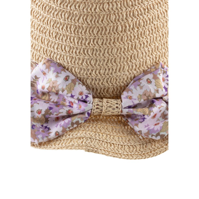 Sterntaler Girls Kids Straw Hat with Wave Edge Hat, sand