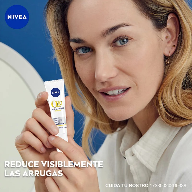 Crema Facial Nivea Antiarrugas Q10 Todo Tipo De Piel 15