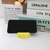 Funny Round Phone Stand,Cute Phone Stand for Desk,Resin Yellow Cheese