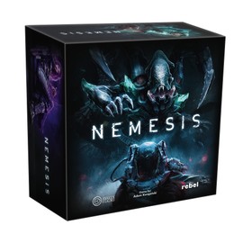 Rebel Studio Nemesis Board Game - Sci-Fi Horror Adventure! Detailed Miniatures, Cooperative & Strategy Gameplay, Space Survival Challenge, Ages 14+, 1-5 Players, 1-2 Hour Playtime