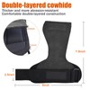 Weight Lifting Wrist Strap Cowhide Material Robust Lifting Straps for