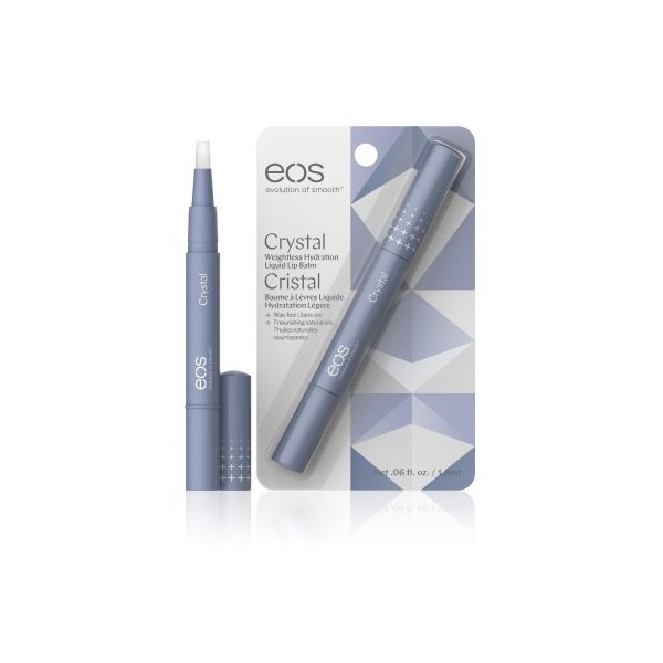 EOS Crystal Liquid Lip Balm, 0.06 fl oz