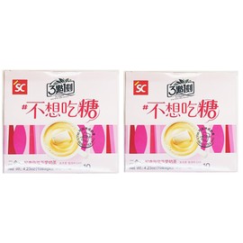 Sugar-Free Rose Milk Tea, (10 Bags, 4.23oz), 2-Pack