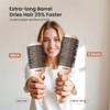 AIMIKE Round Brush for Blow Out, Extra Long Round Hair
