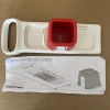 Tupperware Mini Speedy Mando Compact Mandoline Food Grater Kitchen Tool
