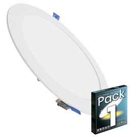 LED ATOMANT LED Recessed Downlight Round Flat 225 mm, 20 W, Warm White Colour (3000 K), 1800 Lumens, Driver Included