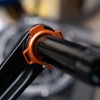 Tissting Preload Adjuster 28.99mm/1.14in Black Aluminium Alloy Bicycle Crank Chainring